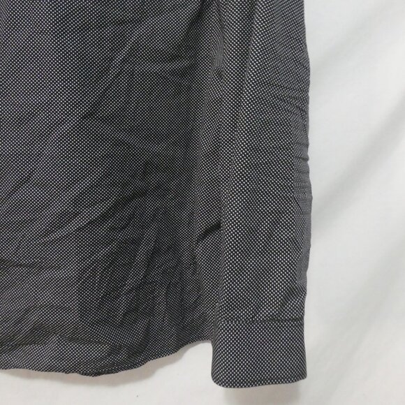 SOUL OF LONDON | 18.5 XXL | Classic Black Dot Patterned Long Sleeve Dress Shirt - Picture 14 of 14